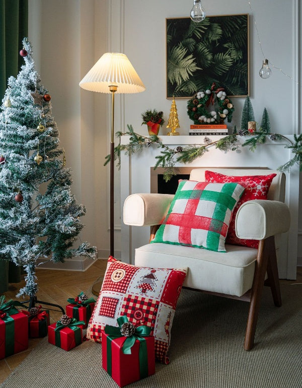 Christmas Atmosphere Sofa Cushion Cover