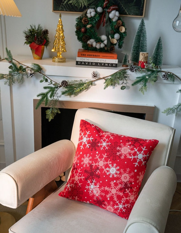Christmas Atmosphere Sofa Cushion Cover