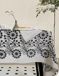 Bohemian Embroidered Tablecloth