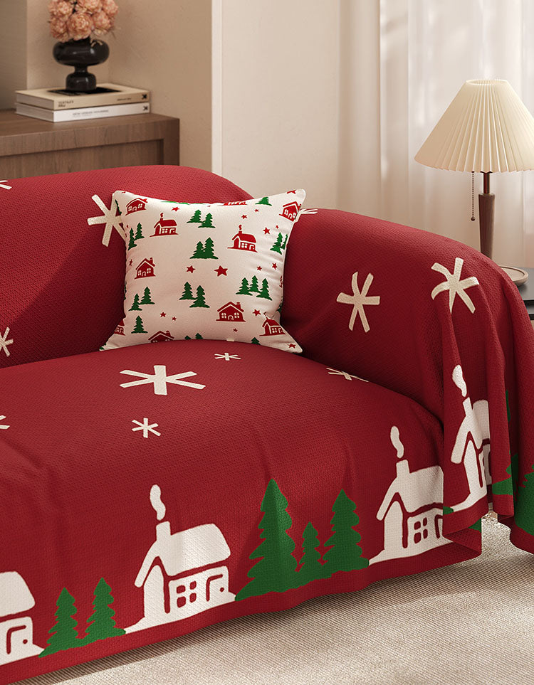 Christmas Style Versatile Anti-Slip Sofa Cover