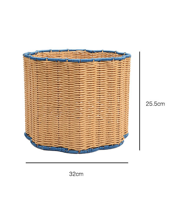 Handmade Woven Rattan Multifunctional Storage Basket