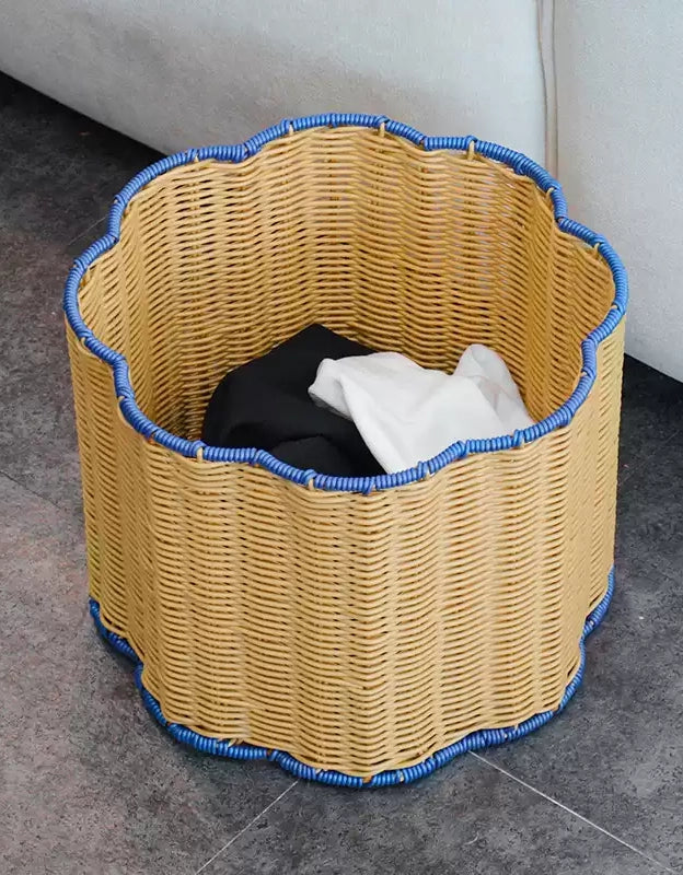 Handmade Woven Rattan Multifunctional Storage Basket