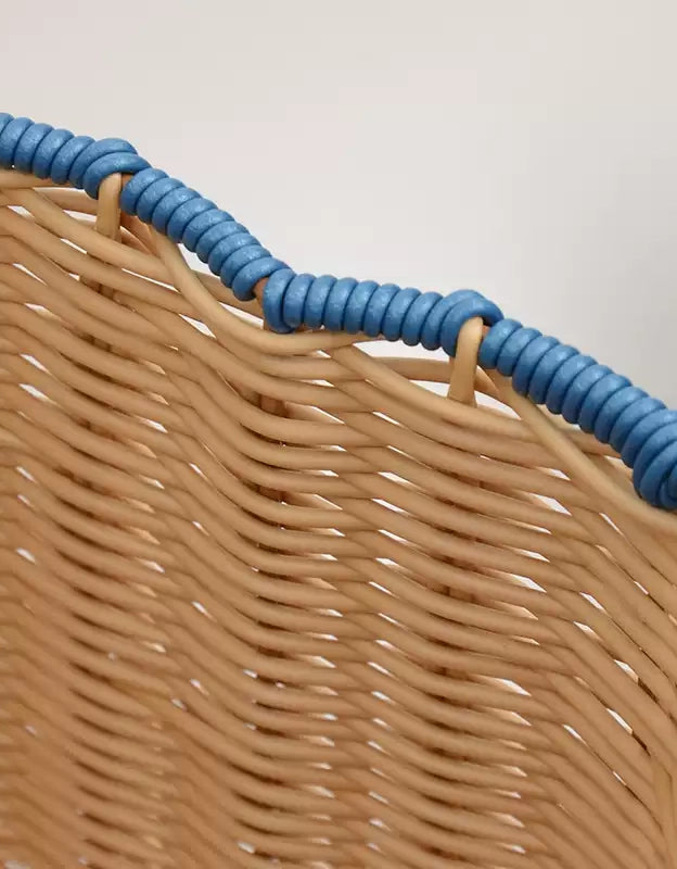 Handmade Woven Rattan Multifunctional Storage Basket