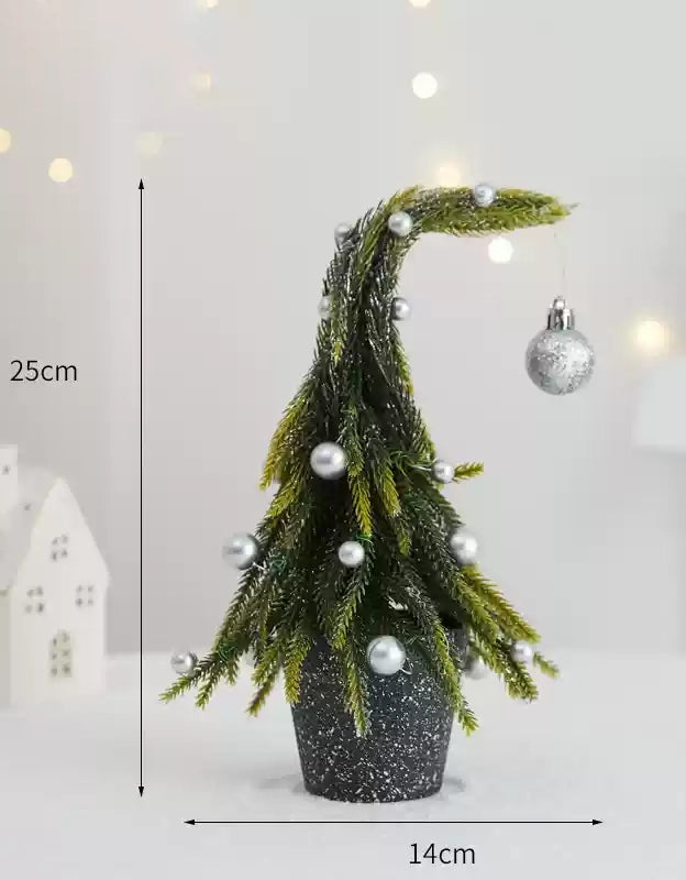 Mini árbol de Navidad para decorar el hogar