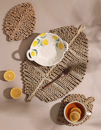 Natural Seagrass Handwoven Insulated Placemat