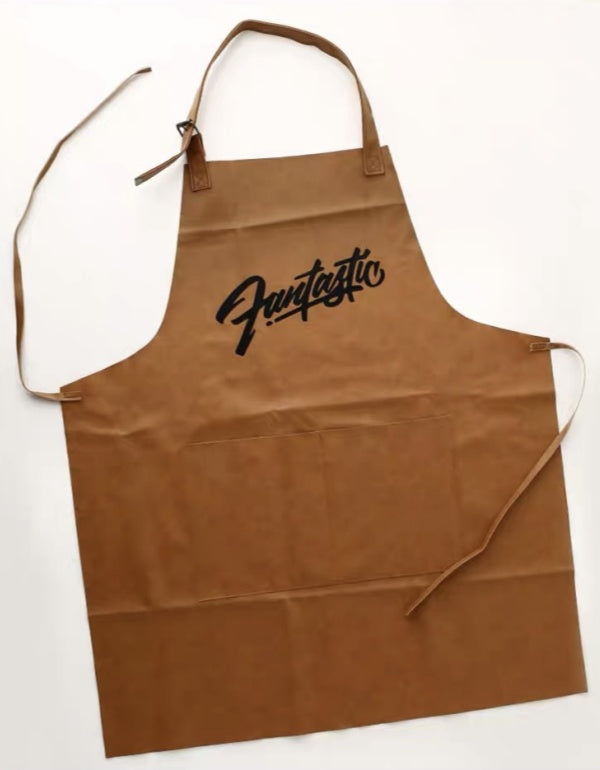 Nordic Leather Fashionable Waterproof And Oil-Proof Home Apron