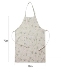 Pastoral Floral Waterproof Home Cooking Apron