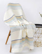 Pure Cotton Soft Striped Pattern Bath Towel