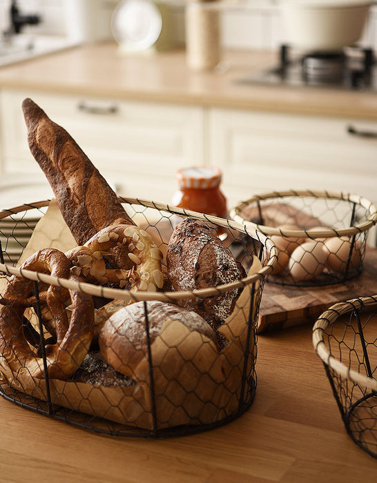 Vegetable Fruit Bread Storage Basket for Kitchen