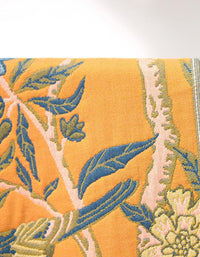 Vintage Reversible Floral Cotton Baby Blanket Bath Towel