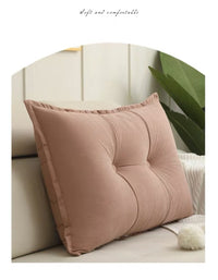 White/Pink Cream Style Living Room Bedroom Tatami Cushion Cover