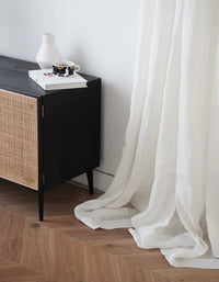 French Style Home Linen Curtains