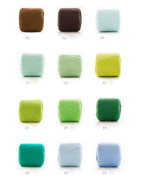 #3 Mercerized Fine Wool Hand-knitted Cotton Thread (Green)