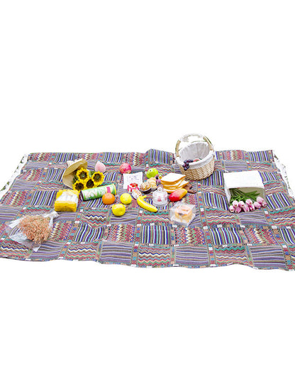 Bohemian Mixed Pattern Outdoor Picnic Blanket