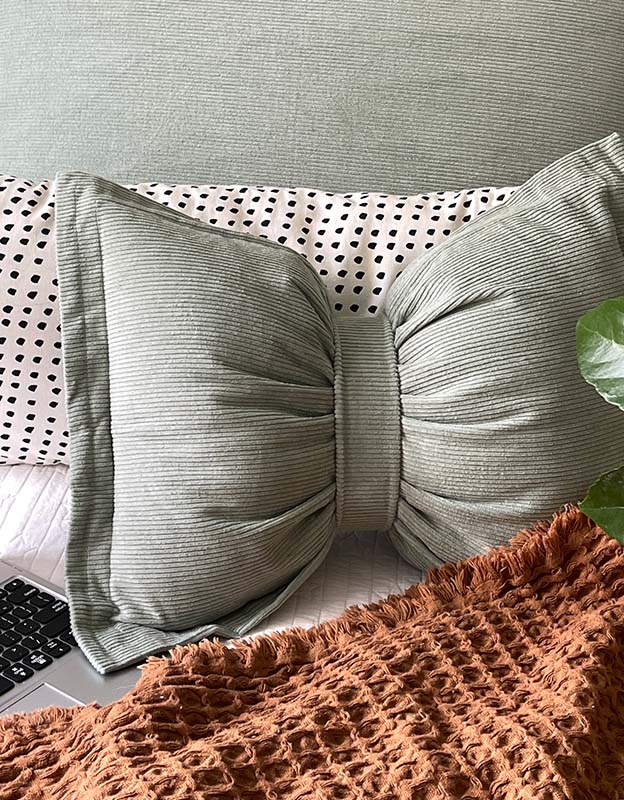 Bow knot Sofa Bed Pillow Decoration