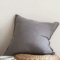 Cotton Linen Living Room Cushion Cover