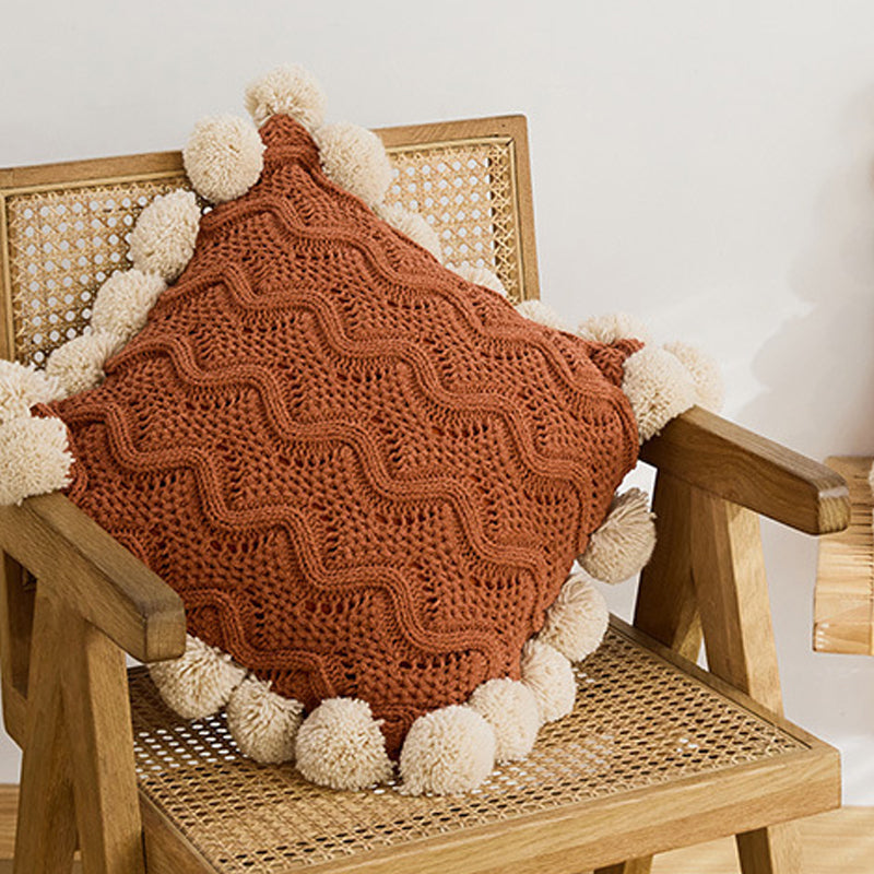 Decorative Knitted Simple Cushion Cover