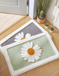 Tapis de bain antidérapant à motif floral