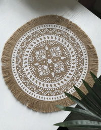 Hand Woven Bohemian Vintage Table Placemat