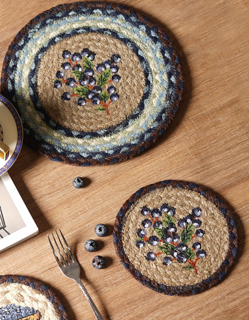 Handmade Jute Woven Vintage Tablemat Potholders