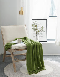 Living Room Knitted Sofa Blanket