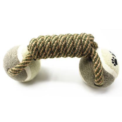 Knotted Rope Dental Chews Dog Toy