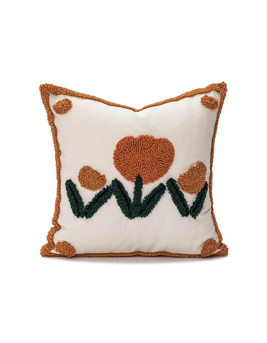 Moroccan Embroidered Sofa Cushion Cover