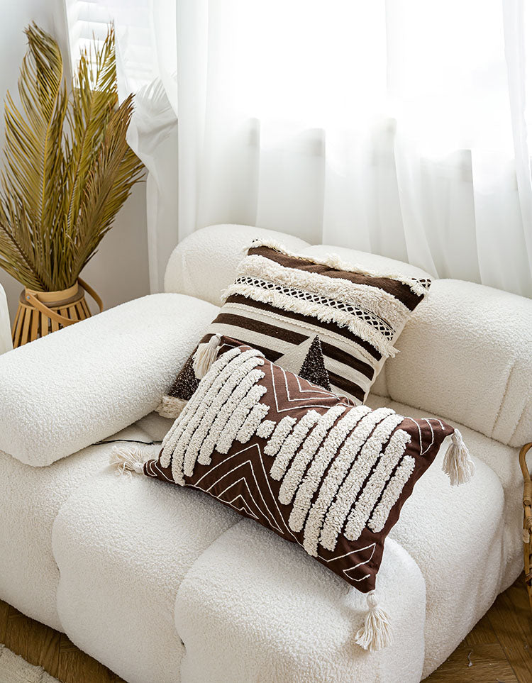 Morocco Handmade Embroidered Sofa Cushion Cover