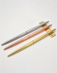 2 PCS Nordic Golden Rose Ballpoint Pen