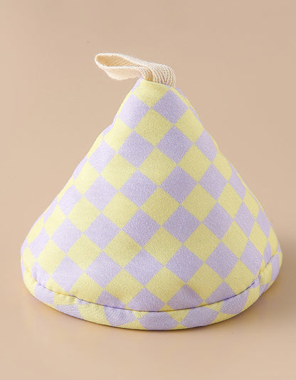 Cotton Linen Cute Anti-scalding Triangle Pot Handle Cap (1 PAIR)