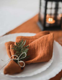 Countryside Style Linen Napkin (PACK OF 2)