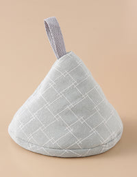 Cotton Linen Cute Anti-scalding Triangle Pot Handle Cap (1 PAIR)
