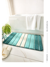 Simple Striped Bath Mat