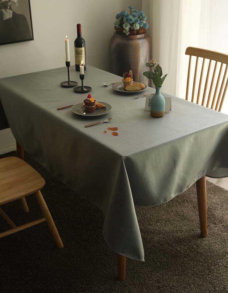 Simple Waterproof Oil-Proof Rectangle Tablecloth