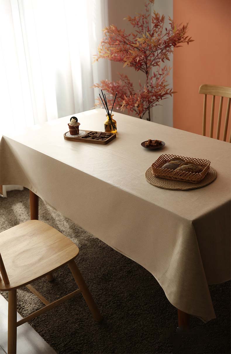 Simple Waterproof Oil-Proof Rectangle Tablecloth