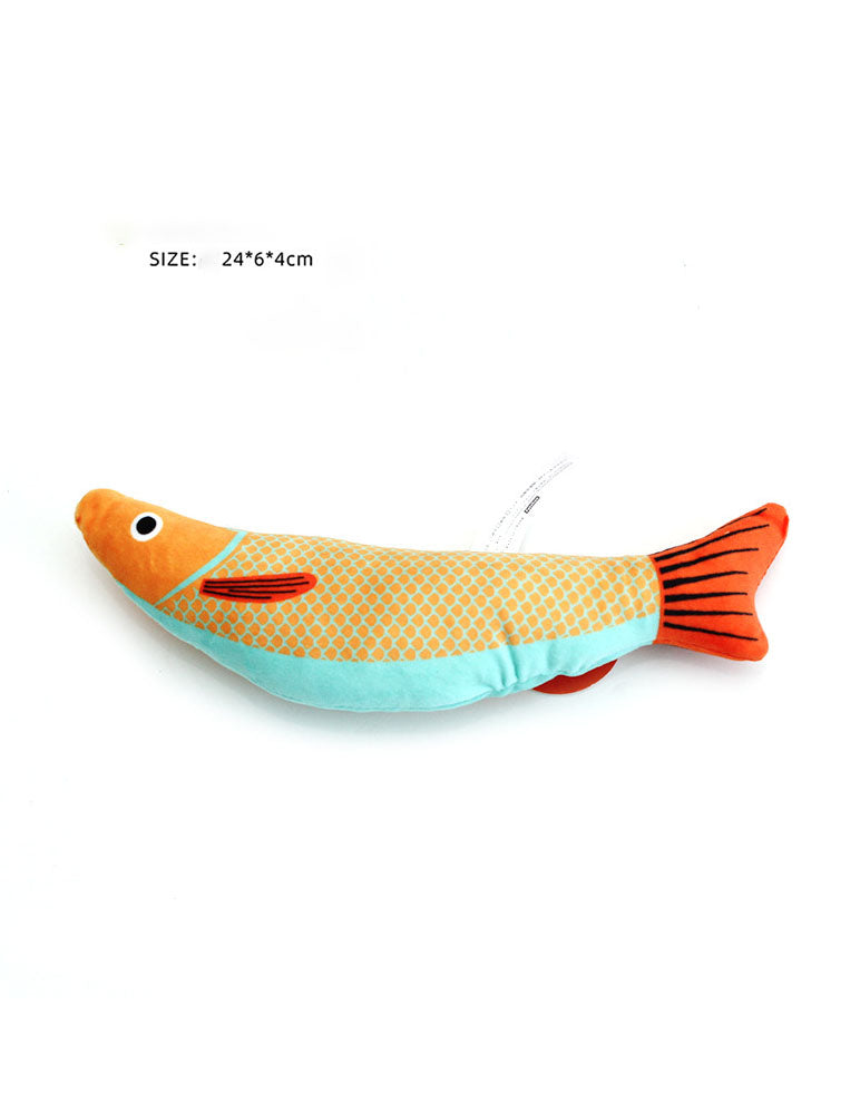 Tooth Grinding Seafood Fish Cat Toy