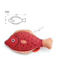 Tooth Grinding Seafood Fish Cat Toy