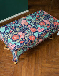 Vintage  Rustic Flower Tablecloth
