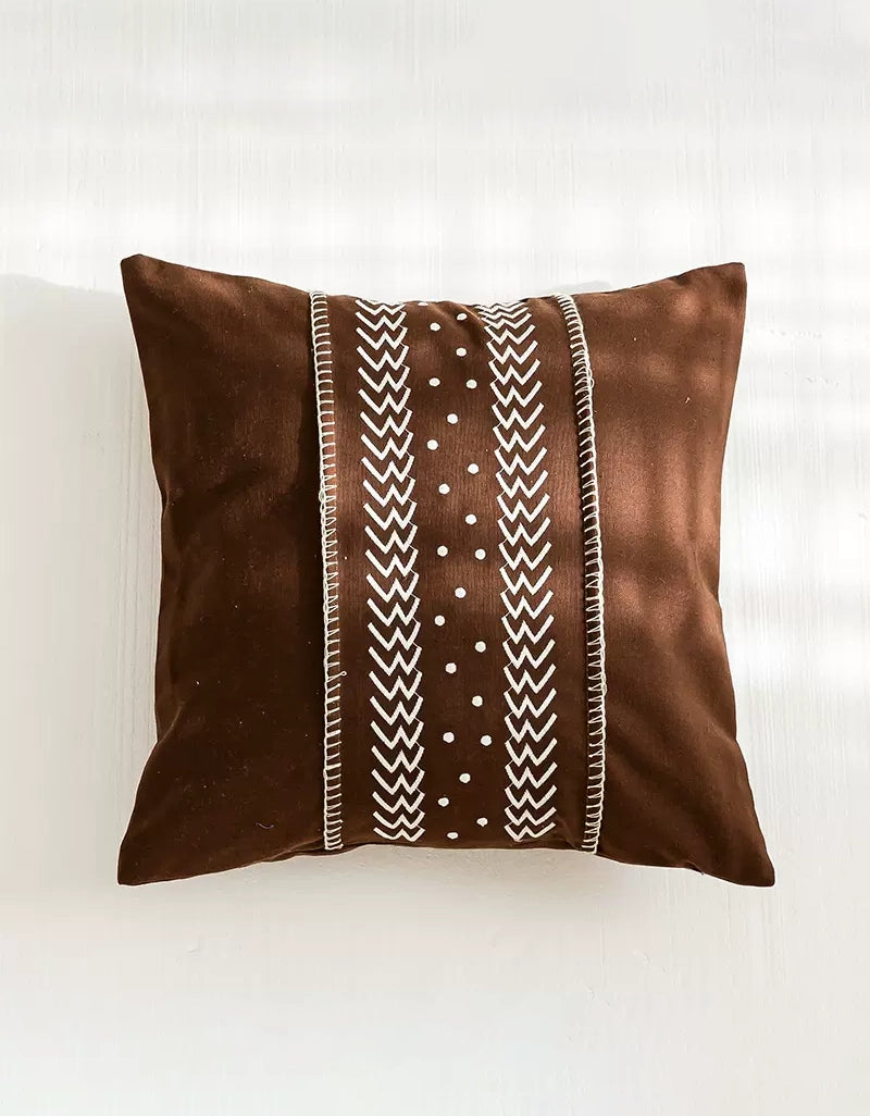 Morocco Handmade Embroidered Sofa Cushion Cover