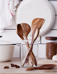 Non-stick Wooden Spatula Spoon for Kitchen